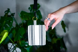 Image of Cotton Keychain Pouch
