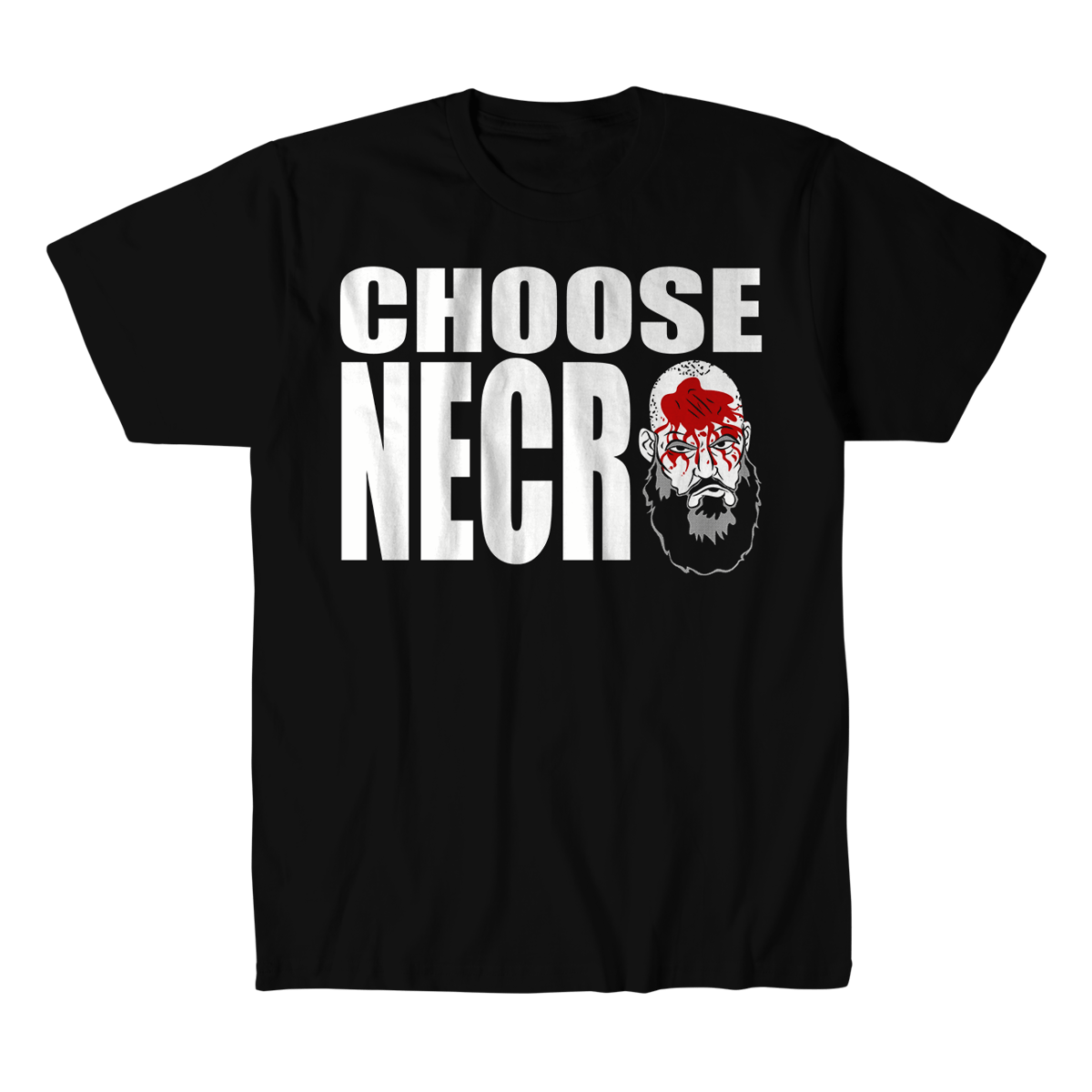 NECRO BUTCHER-CHOOSE NECRO SHIRT (NECRO INJURY AID) | Deathmatch Worldwide