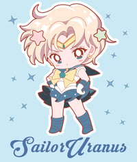 Image 3 of Sailor Uranus Chibi Pin (Pre-sale)🧿