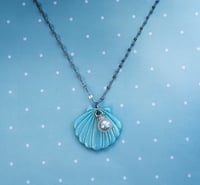 Seashell Pearl Necklace