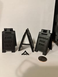 Image 1 of Jody Keep Out/Dependa Free Zone Desk Sign