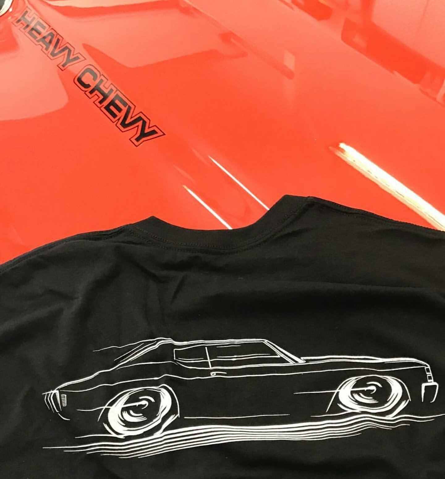 Wicked Metal Chevelle T-Shirt - 1966 Muscle Car Shirt For Men And Women