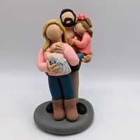 Image 3 of Custom Tiny Family Portraits