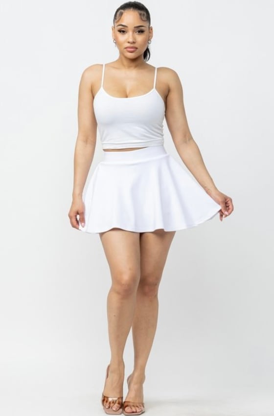 Image of Valley Girl Skirt (white) 