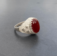 Image 2 of  Royalty Ring (Carnelian)
