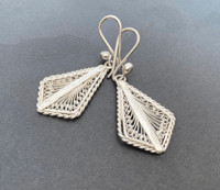 Image 1 of Filigree Earrings (Pyramid)