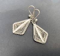 Image 2 of Filigree Earrings (Pyramid)
