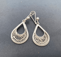 Filigree Earrings (Tear Drop)