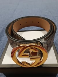 Image 3 of Gucci Belt Blue/Gold