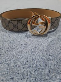 Image 5 of Gucci Belt Blue/Gold