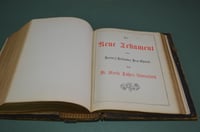 Image 8 of Heilige Schrift German Illustrated Family Bible, Antique Religious Holy Writ 1895