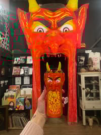 Image 2 of Graveface Museum DEVIL'S GATE 12 oz Mug - Hellfire Red Edition