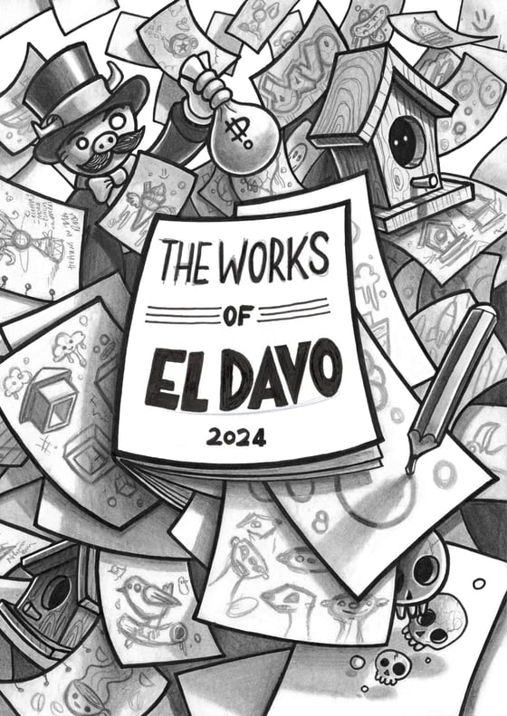 Image of The Works of El Davo Zine