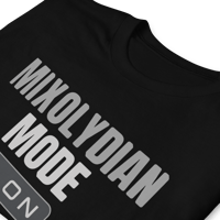 Image 1 of Mixolydian Mode On - Short Sleeve Unisex T-Shirt