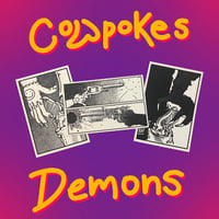 Cowpokes and Demons Stickers