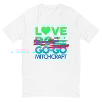 Image 1 of *LOVE DC GOGO "AIR BRIGHT & BOLD" White T-shirt