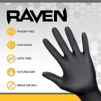 Image 2 of SAS Safety - Raven® Disposable Gloves (100 Pack)