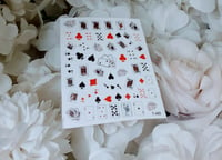 Image 7 of Playing Cards Nail Stickers