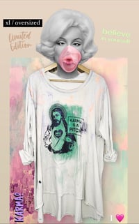 karma  Longsleeve ϟϟ unisex  ϟϟ ONESIZED ϟϟ COTTON Shirt