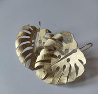 Image 4 of Monsteras L - boucles d’oreilles   - sur commande