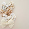 MEDIUM  Pinwheel Bows // Marigold Collection