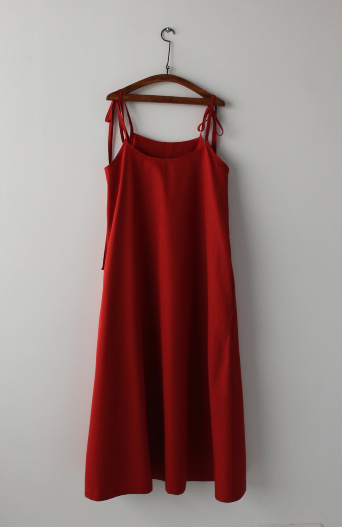 Made to order-cotton A-line dress