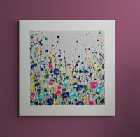 Image 3 of 'WILD COTTAGE GARDEN' LIMITED EDITION SQUARE PRINT