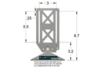 Image 2 of PRE ORDER - Aluminium Mounts for Quick Release System – Individual