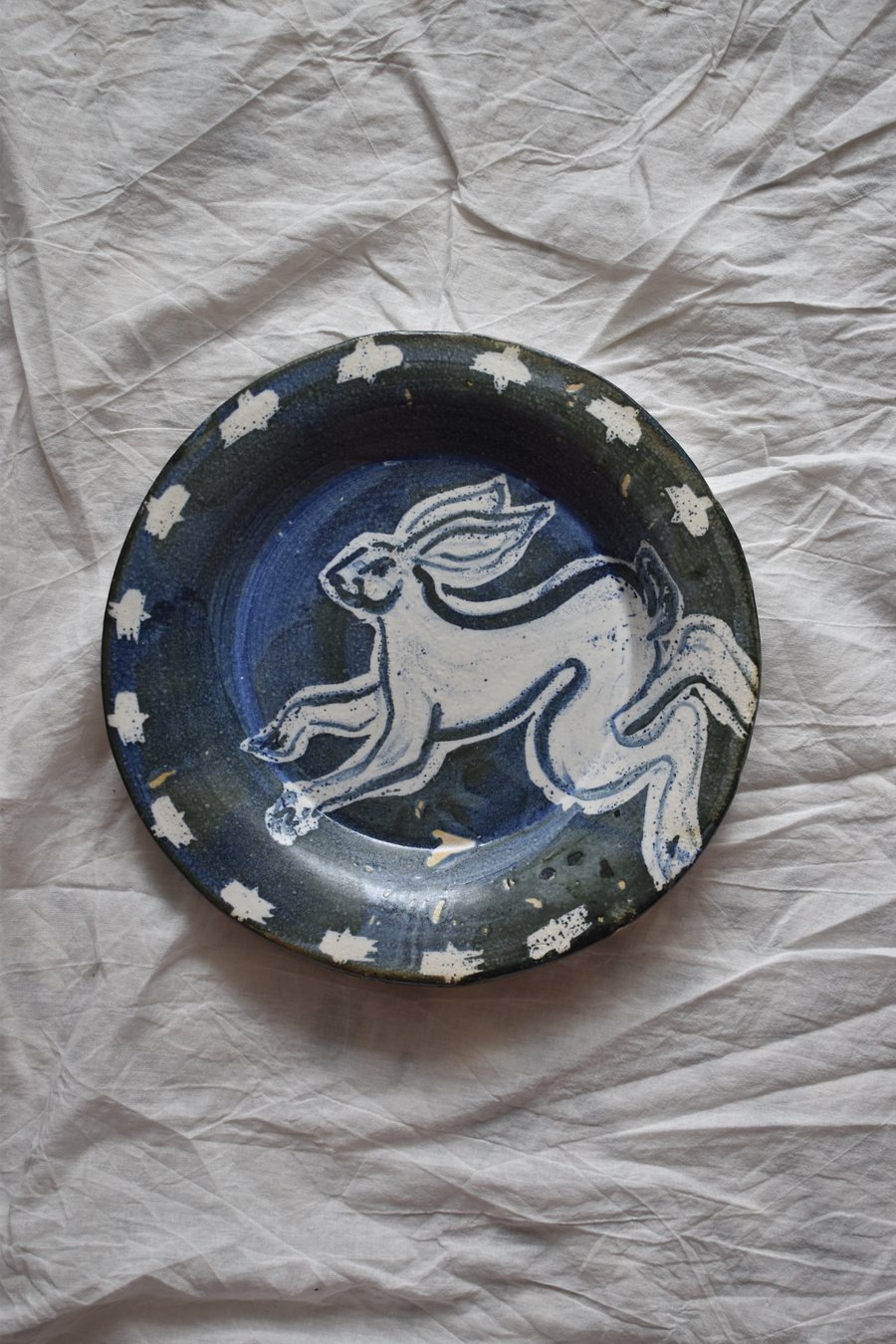 Image of Leaping Hare Plate II, SECOND