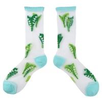 Image 4 of LILY OF THE VALLEY SHEER SOCKS