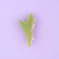 Image 1 of LILY OF THE VALLEY HAIR CLIP