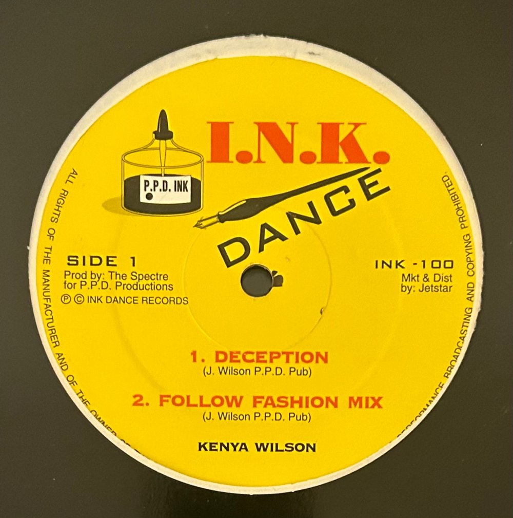 KENYA WILSON - DECEPTION (I.N.K) 12"