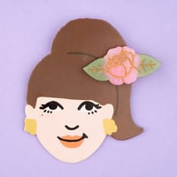 Image 4 of PEONY HAIR CLIP