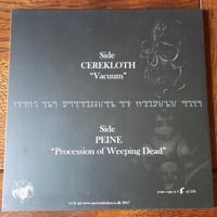 Image 2 of Cerekloth/Peine split 7" EP