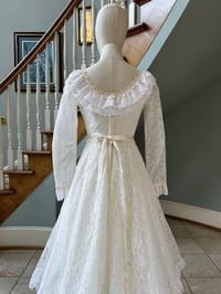 Image 4 of 1970s Lace Wedding Dress