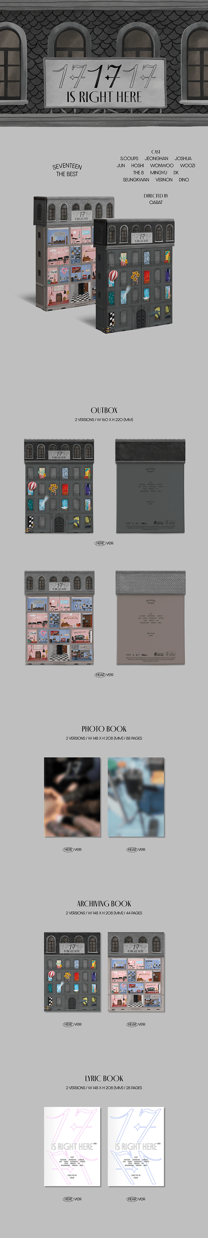 Image of Seventeen Best Album '17 IS RIGHT HERE'