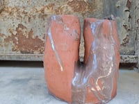 Image 1 of DOUBLE VASE / RED