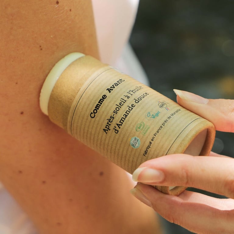 Crème après-soleil minérale solide en stick - Comme Avant Image 2