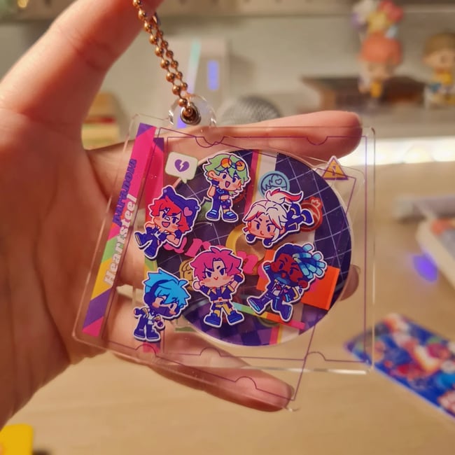 Heartsteel CD charm
