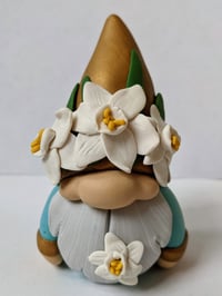 Image 3 of Custom Birth Flower Gnome