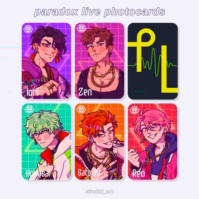 Paradox Live photocards