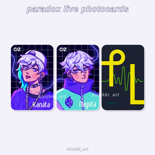 Paradox Live photocards