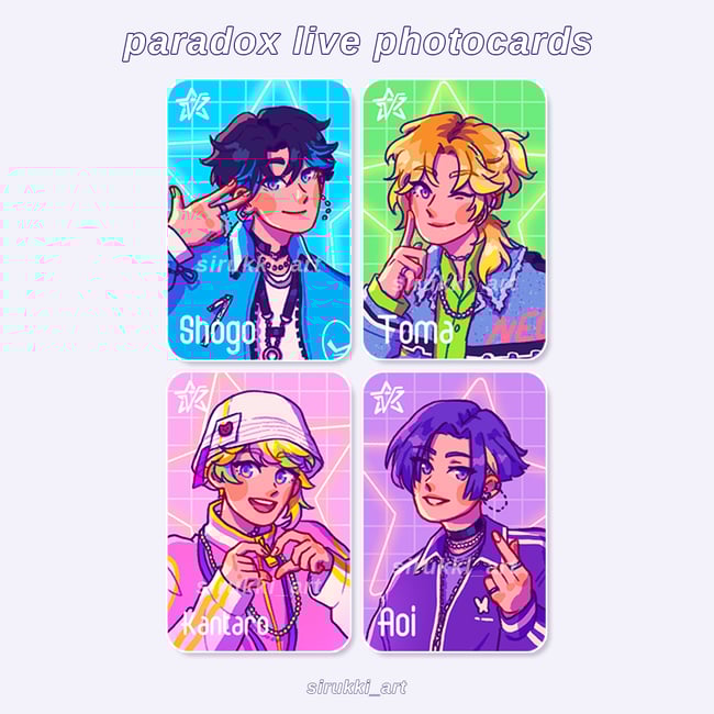 Paradox Live photocards