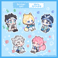 [ PREORDER ] Daily Skincare PLAVE | STICKER SET