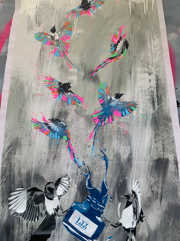 GIVING A VOICE -original workings out Image 3