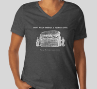 The Bread a Human Eats - Fitted V-neck