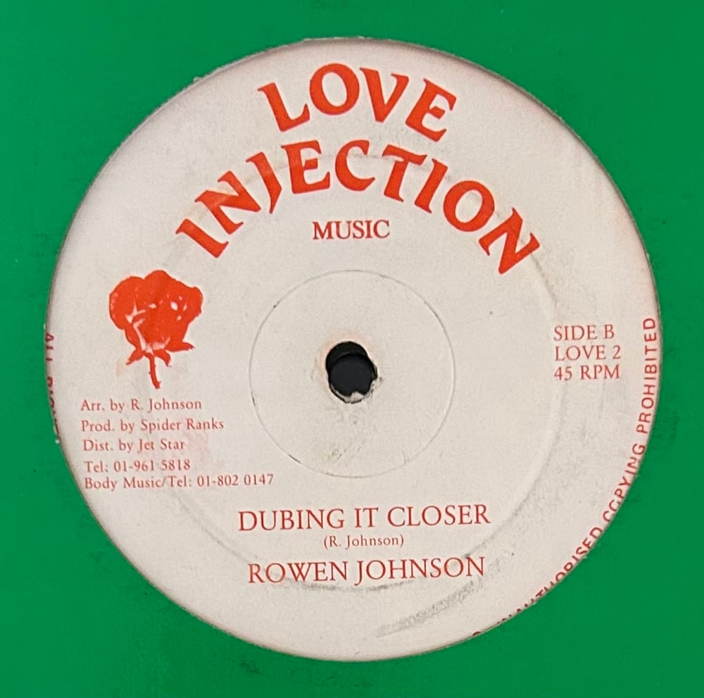 ROWEN JOHNSON - COME A LITTLE CLOSER (LOVE INJECTION) 12"