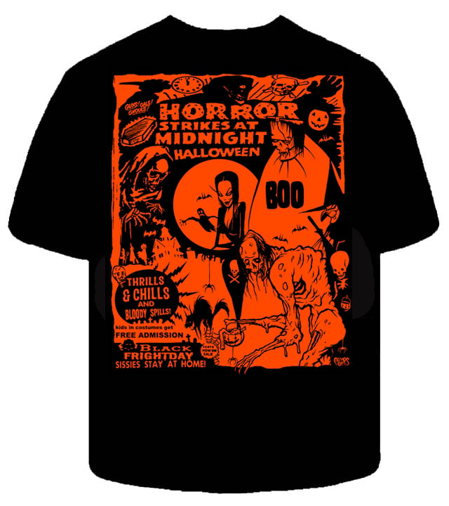 Image of preorder HALFWAY TO HALLOWEEN mens shirt by Ships June 6th