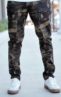 Men Double Cargo Jeans