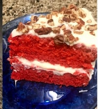 Image 1 of Red velvet cake